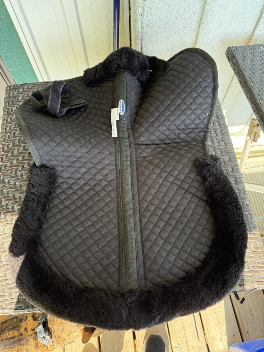 Weatherbeeta Merino Wool Half Pad English jumper saddle pad Excellent condition
